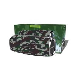 COLUNA PORTÁTIL BLUETOOTH HOPESTAR A6 TWS/HANDS-FREE/U DISK/TF/AUX POWER BANK RESISTENTE À ÁGUA 34W MILITARES COLUNA PORTÁTIL BLUETOOTH HOPESTAR A6 TWS/HANDS-FREE/U DISK/TF/AUX POWER BANK RESISTENTE À ÁGUA 34W MILITARES